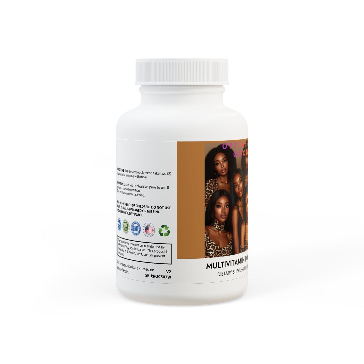 OPTIMYSTIC GOODZ Multivitamin for Women Supplement (60 Capsules)