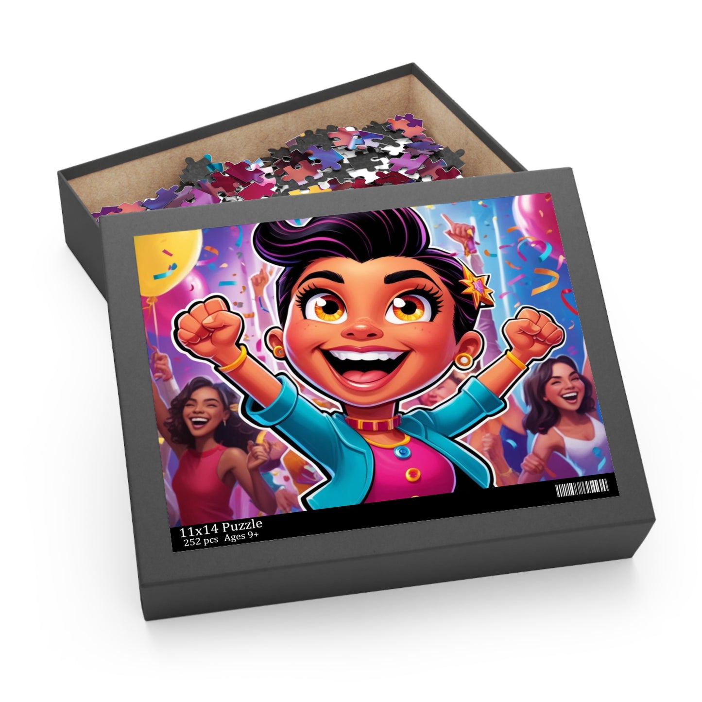 Puzzle, Fun Cartoon Puzzle - 120/252/500 Piece Jigsaw Game, Educational Toy, Family Activity, Stress Relief Pastime, Gift for Kids and