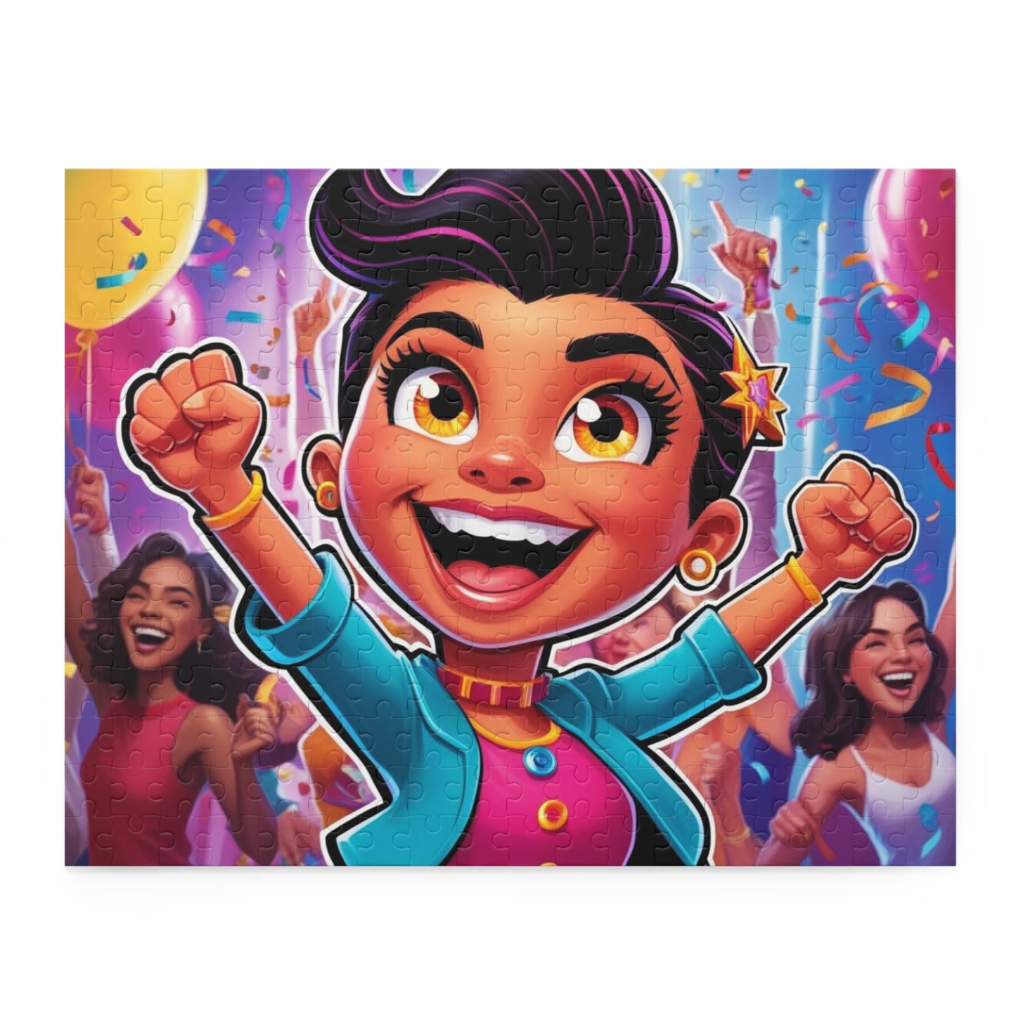 Puzzle, Fun Cartoon Puzzle - 120/252/500 Piece Jigsaw Game, Educational Toy, Family Activity, Stress Relief Pastime, Gift for Kids and