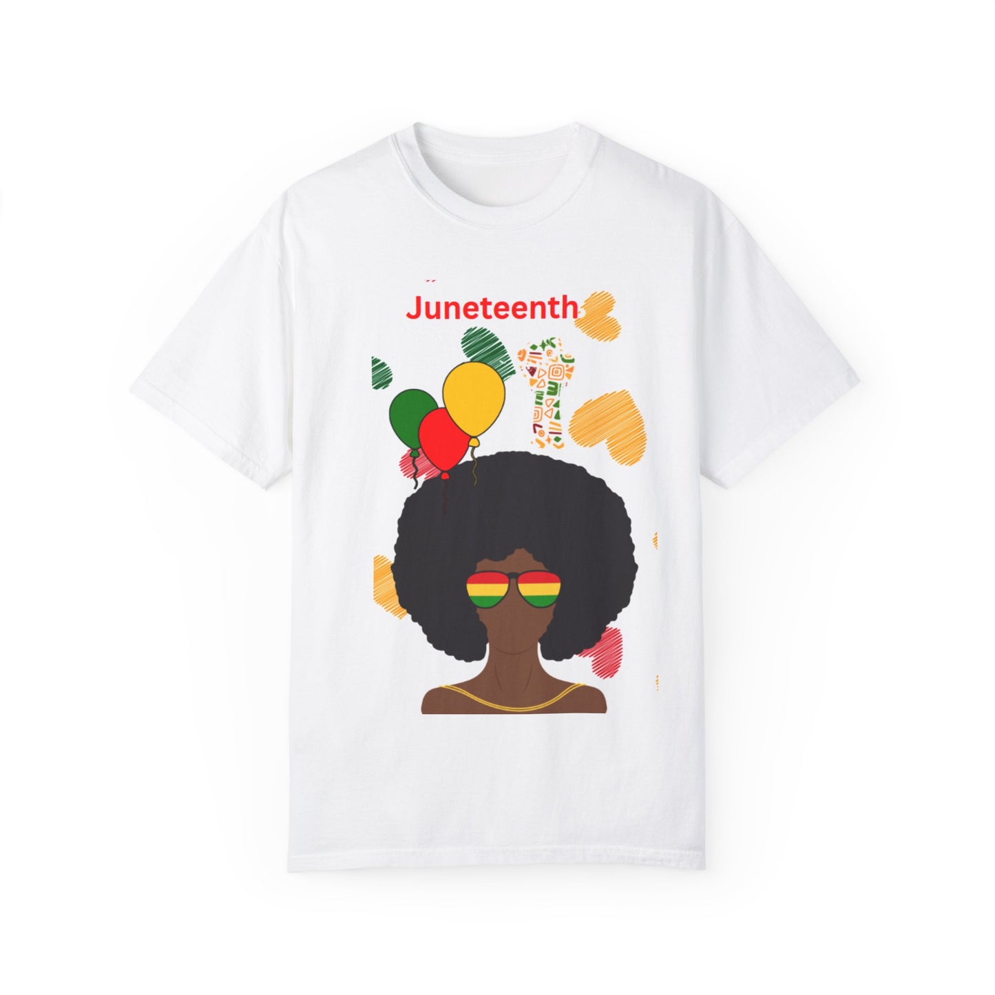 Juneteenth Unisex Garment-Dyed T-shirt