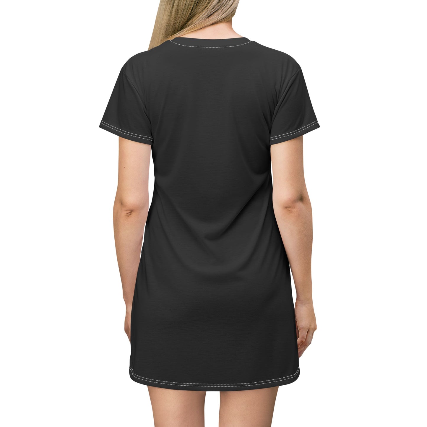 Boots On the Ground Where the Fans at Vibrant Butterfly T-Shirt Dress for Dreamers, Everyday Wear,