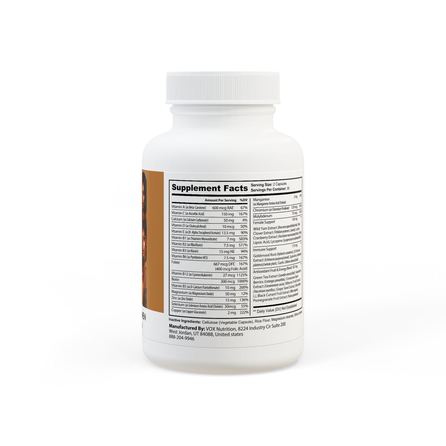 OPTIMYSTIC GOODZ Multivitamin for Women Supplement (60 Capsules)