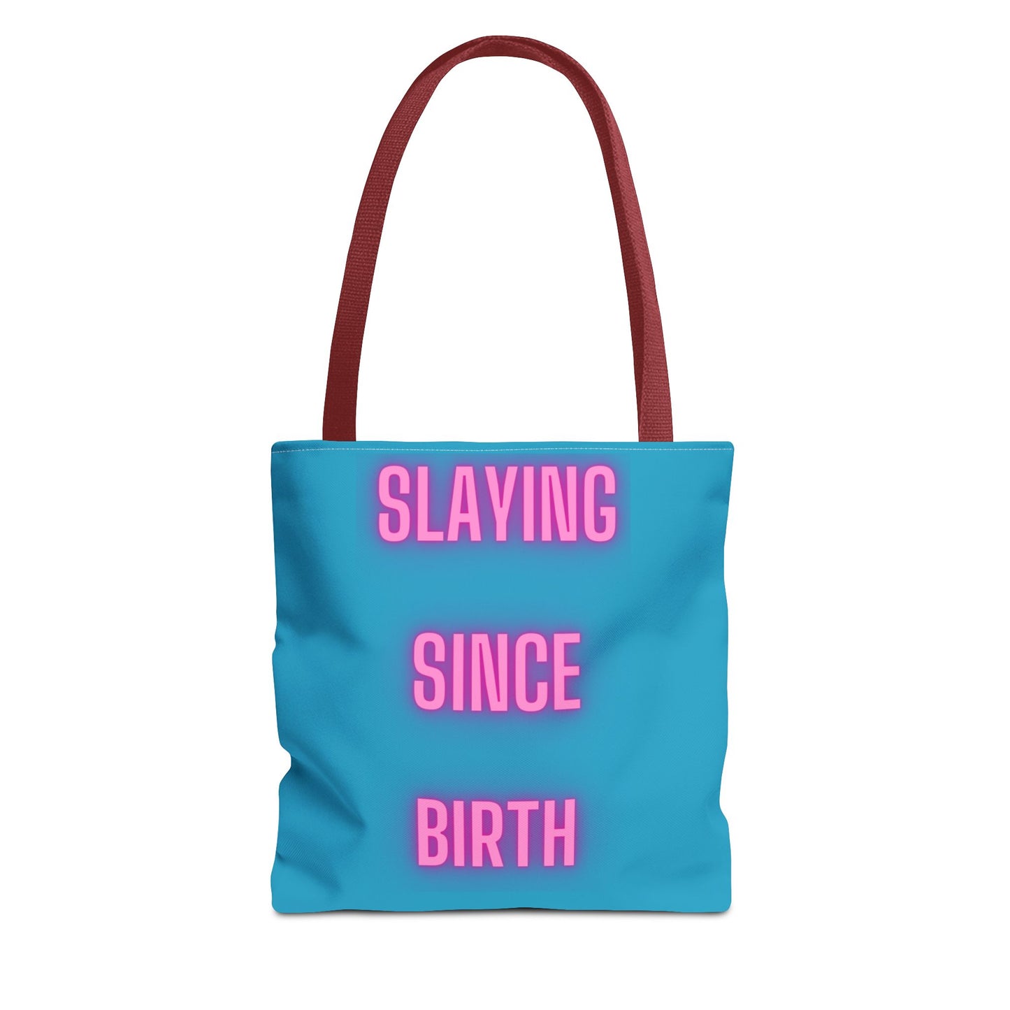 Slaying Since Birth Tote Bag (AOP)
