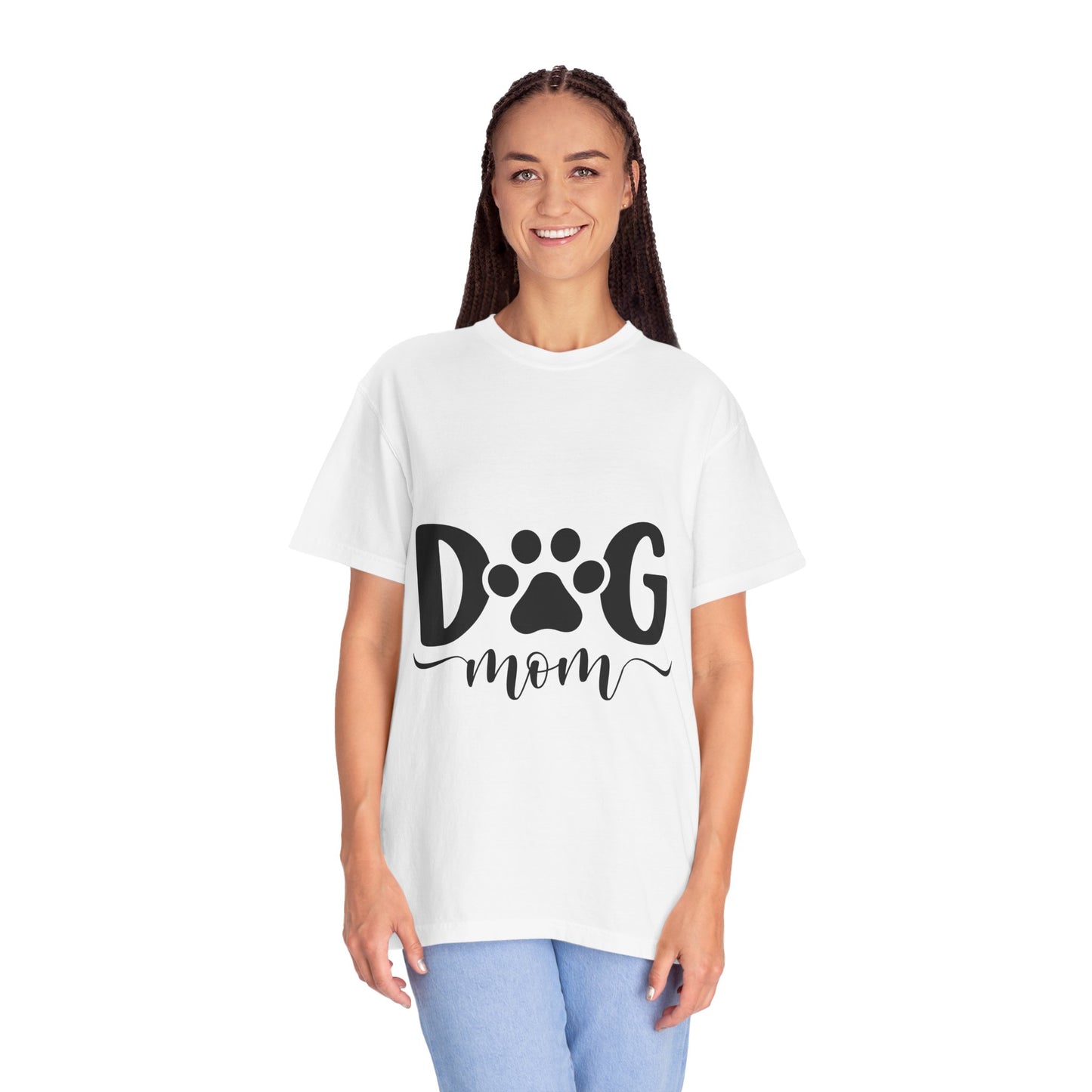 Dog Mom Garment-Dyed T-shirt
