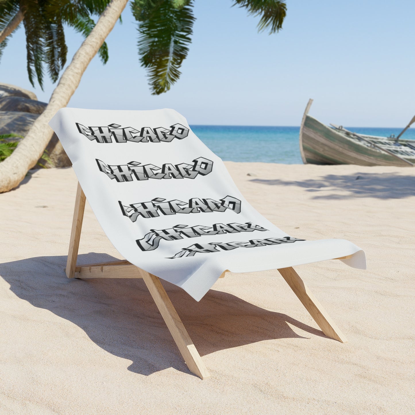 Chicago Beach Towel
