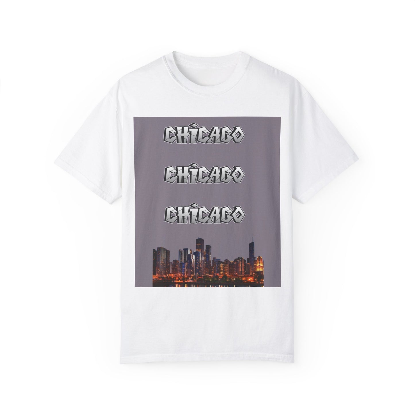 Chicago Unisex Garment-Dyed T-shirt