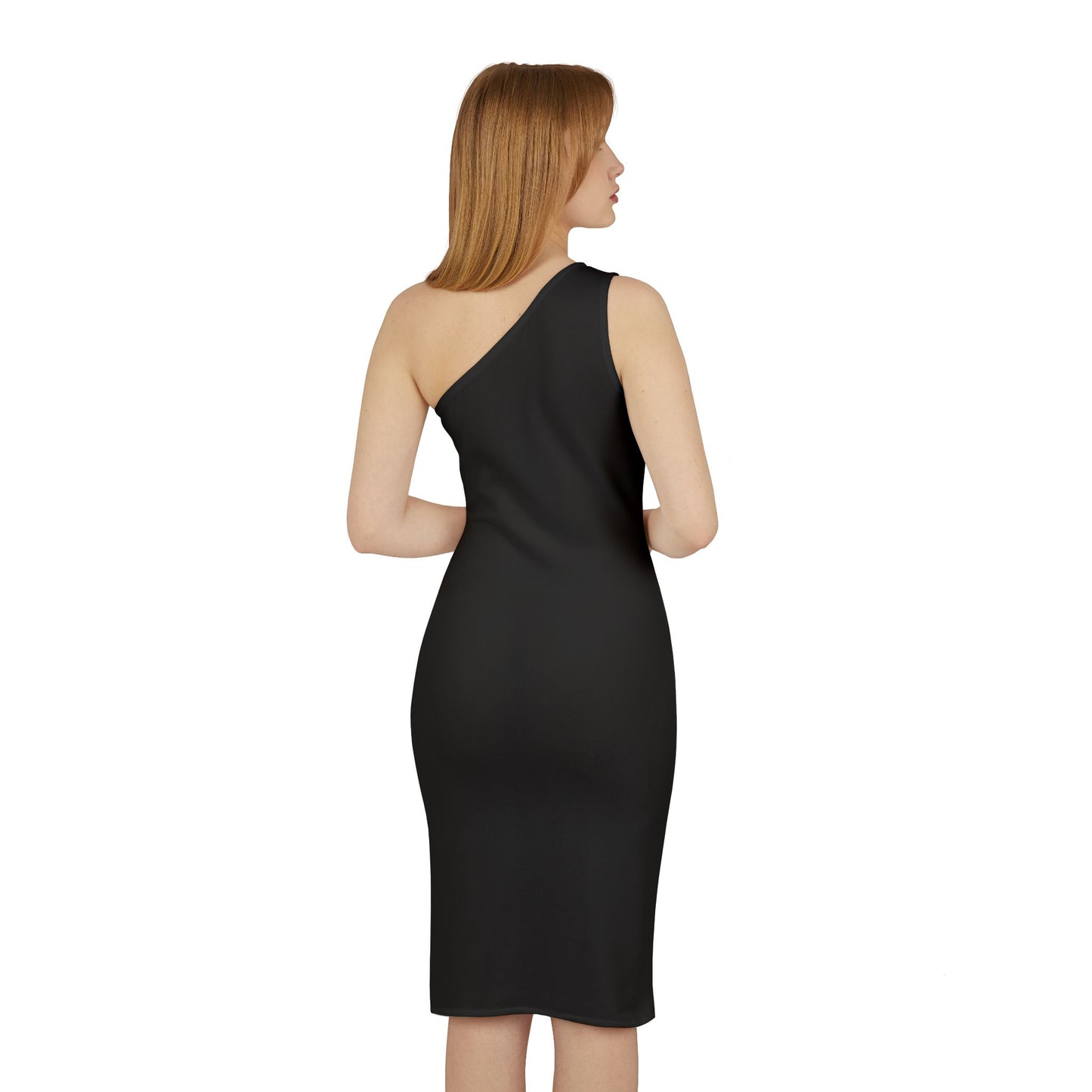 Christmas Shoulder Dress (AOP)
