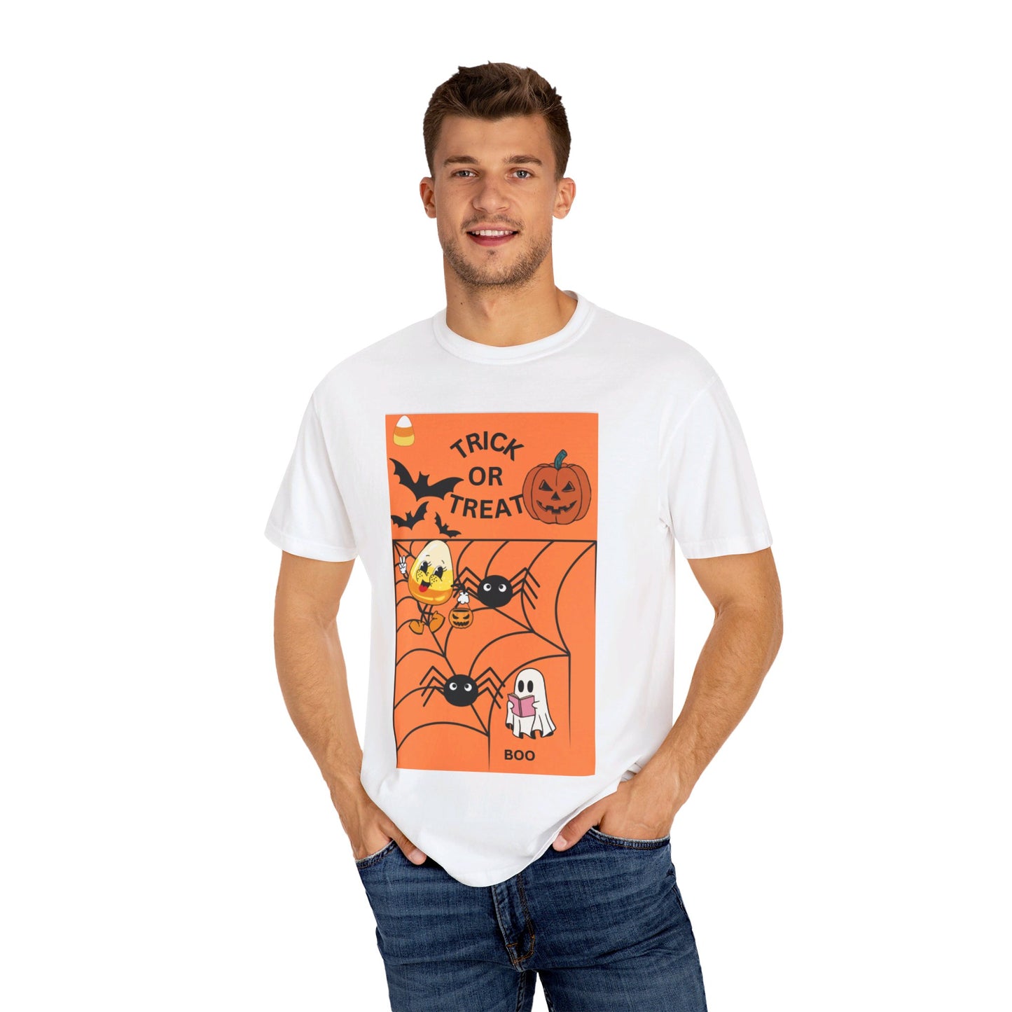 Halloween Unisex Garment-Dyed T-shirt