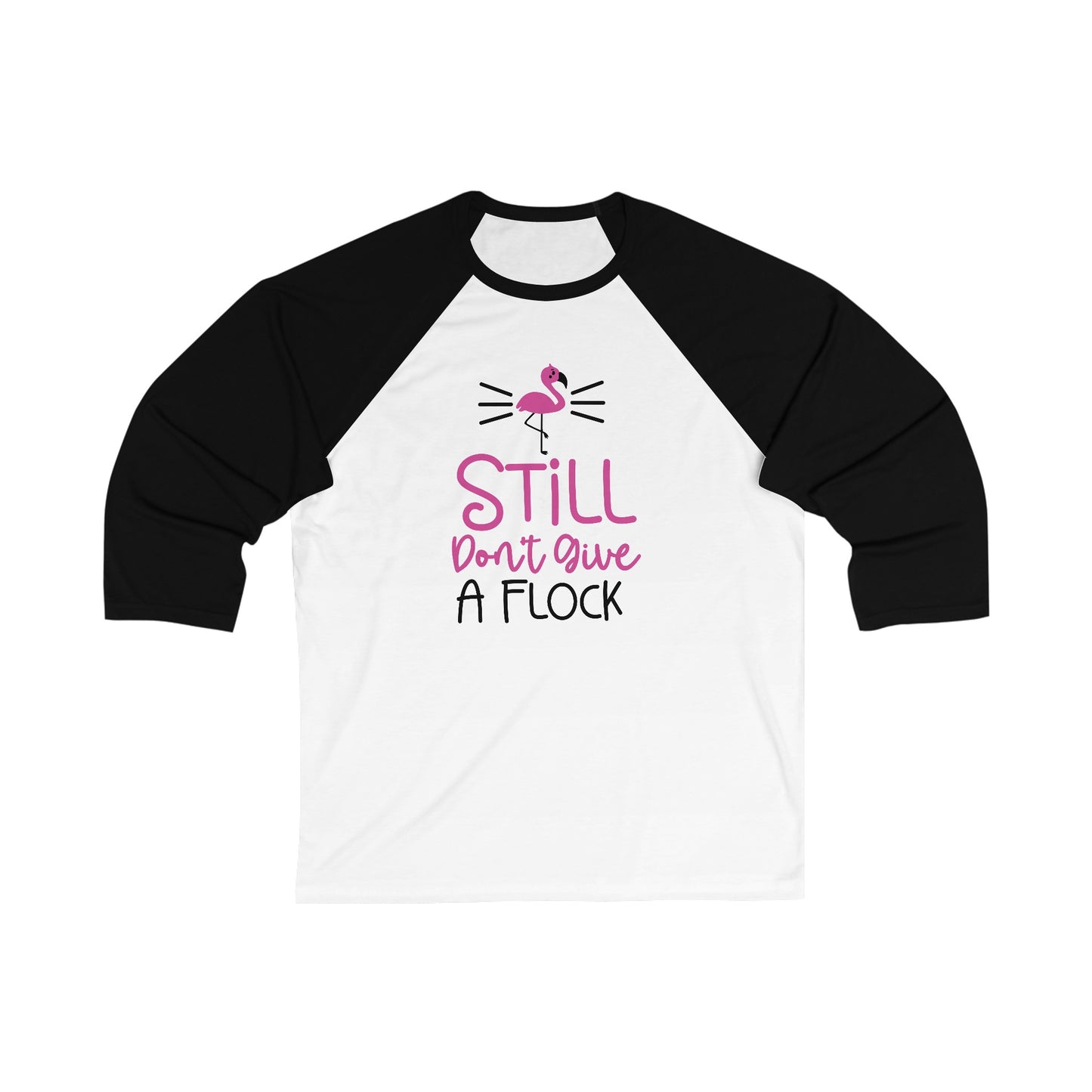 Unisex 3\4 Sleeve Baseball Tee