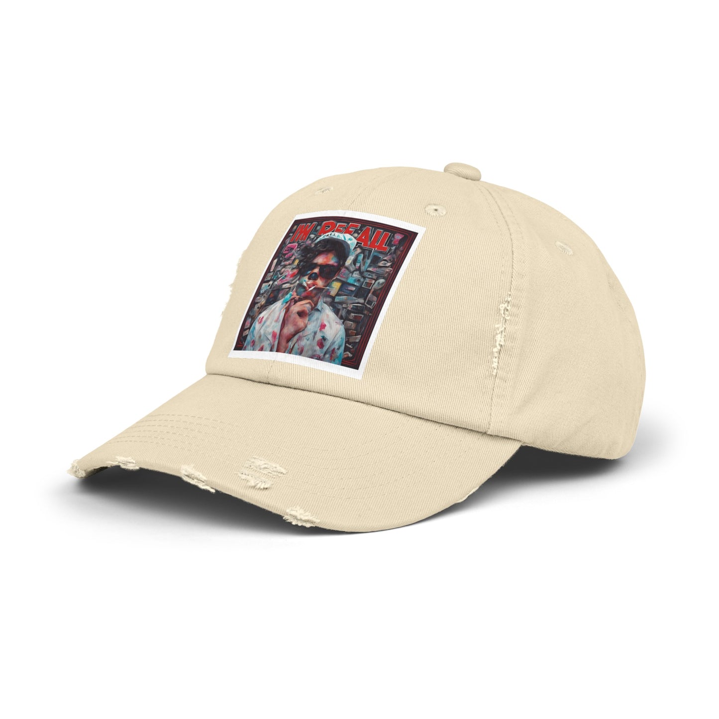 Unisex Distressed Cap
